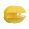 एचडीपीई सामग्री INS502*B ​​एंड स्ट्रेन इलेक्ट्रिक बाड़ इंसुलेटर पीले रंग के साथ