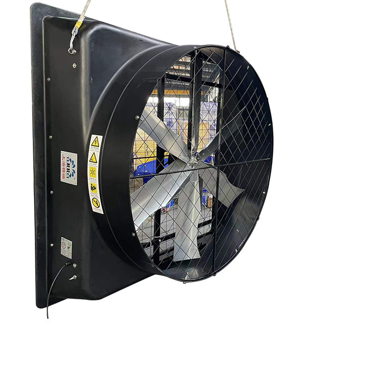 2000w/2.7hp बड़े स्थानों और खेत में इष्टतम वायु प्रवाह और शीतलन के लिए इनपुट और निकास पंखे