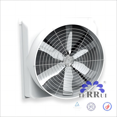 भारी शुल्क औद्योगिक निकास पंखे के साथ 48 ′′ ब्लेड 850W शक्ति और 48000m3/h अधिकतम वायु प्रवाह