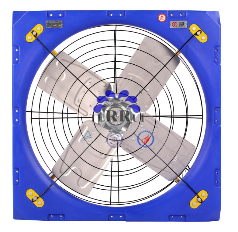 शक्तिशाली 38'' पशुधन वेंटिलेशन पंखा - इष्टतम पशुधन आराम के लिए 27000m³/घंटा वायु प्रवाह