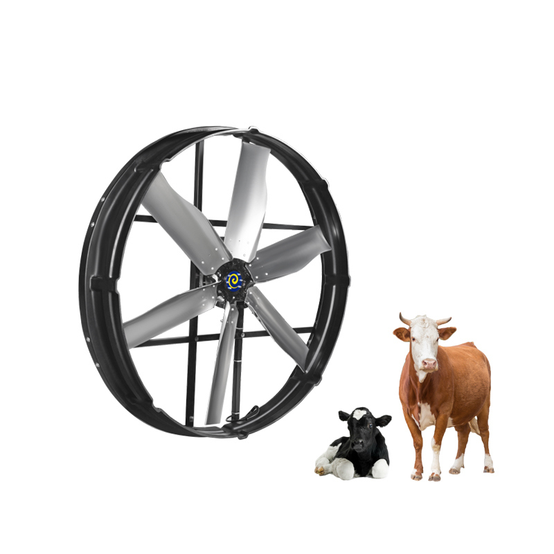 शक्ति 2000W औद्योगिक निकास पंखे IP55 सुरक्षा स्तर 60mm पाइप स्थापना 345r/min घूर्णन गति