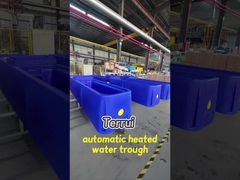 स्वचालित नियंत्रण के साथ नीली पशुधन पानी टैंक भारी शुल्क पॉलीइथिलीन पीने के पात्र