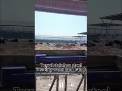 15-40C तापमान नियंत्रण मोड 220V300W हीटिंग डिस्क के 3 सेट के साथ गाय पीने का पात्र