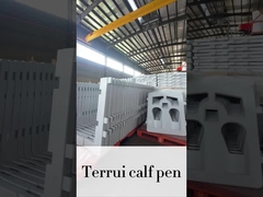 आसान सफाई और रखरखाव के लिए पॉलीएथिलीन डेयरी बछड़े के कबूतर