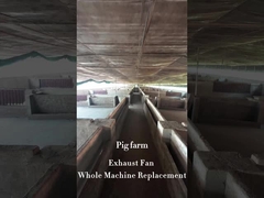 1830 मिमी ब्लेड व्यास औद्योगिक पंखे की विशेषता ताकत दोहरी परत पीई फ्रेम सामग्री