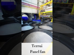 पावर इंडस्ट्रियल एग्जॉस्ट फैन 2000W इनपुट 345r/min घूर्णन गति 20%-100% गति नियंत्रण