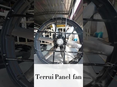 औद्योगिक छत पंखे 38 ब्लेड 28273m\u00b3/h वायु प्रवाह पशुधन पोल्ट्री फार्मिंग वेंटिलेशन