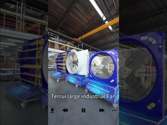 28 उच्च वायु प्रवाह और कम शोर के साथ औद्योगिक प्रदर्शन प्रशंसक