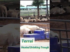 क्षरण प्रतिरोधी 85L ब्लू प्लास्टिक पशुधन पानी टैंक