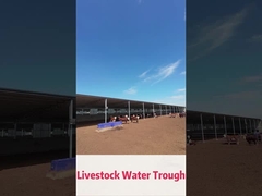 भारी ड्यूटी प्रभाव प्रतिरोधी पॉलीएथिलीन गाय पीने की टहनी के साथ 1