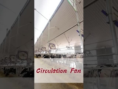 ऊर्जा बचत और औद्योगिक पंखे 2000w/2.7hp के साथ